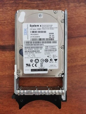 IBM 42D0612 42D0613 42D0616 300GB 10K 6G SAS 2.5 " Internal HDD HARD DRIVE - Image 1 of 3