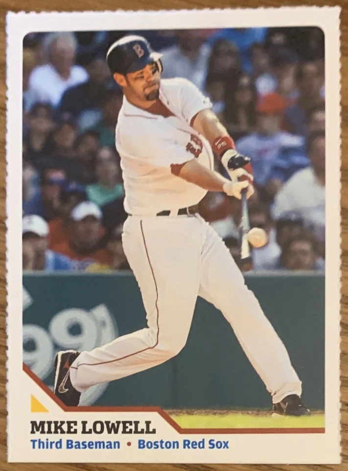 MIKE LOWELL, RARE 2007 SPORTS ILLUSTRATED FOR KIDS CARD, BASEBALL STAR - Image 1 of 1