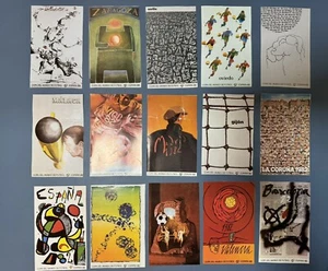 ORIGINAL ESPANA 82 OFFICIAL POSTER FLYERS COLLECTION SOCCER WORLD CUP SPAIN 1982 - Picture 1 of 8