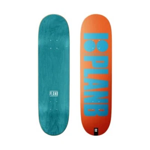 Plan B Og Métallique Orange-Bleu 8.5 " Deck (Planche) - Picture 1 of 1