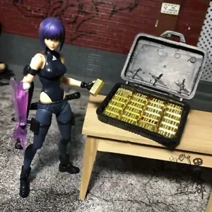 1/12 Miniatura 10X Imitación Barra de Oro para Dioramas Casa de Muñecas 6" Figura Hot Toys - Imagen 1 de 4