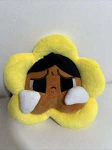 Pop Mart Crybaby Sad Club Series Plush Flower Toy Black Hair Yellow Flower - Foto 1 di 3