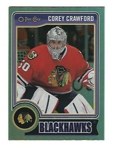 2014-15 O-Pee-Chee Rainbow Corey Crawford