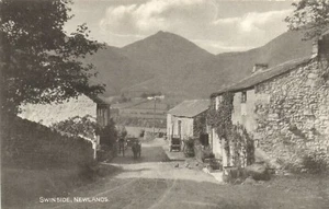 PC SWINSIDE NEWLANDS CUMBERLAND ENGLAND VINTAGE POSTKARTE (u9136) - Bild 1 von 2