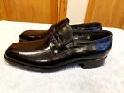 Vintage Regal Loafers Black Leather  Slip On Shoes Size 9 1/2 B/AA,  Brand new
