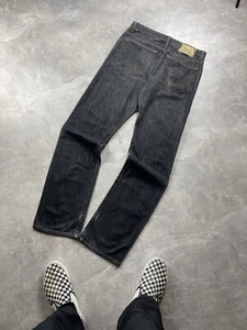 Dolce&Gabbana Archives 00s Gray Denim Straight Jeans Size IT 35/49 Made In Italy - Picture 1 of 14