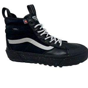 Vans Sk8 Hi MTE schwarz glitzer Damen 9,5 Allwetter neue Schuhe gefüttert - Bild 1 von 7