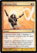 Lightning Helix *Uncommon* Magic MtG x1 Ravnica SP