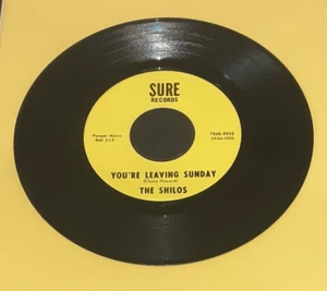 THE SHILOS (GRAM PARSONS?) 45 SURE LABEL, NOT CATALOGED, DEAD MINT, FREE USPS - Picture 1 of 2