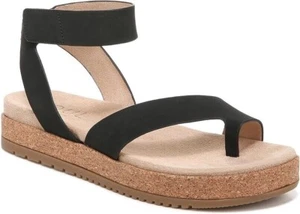 New Soul Naturalizer Women’s Divina Faux Leather Ankle Sandals Size 6 W Shoes - Picture 1 of 5