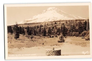 Postal RPPC South Slope of Mount Hood Oregon paisaje escénico principios de 1900 - Imagen 1 de 2