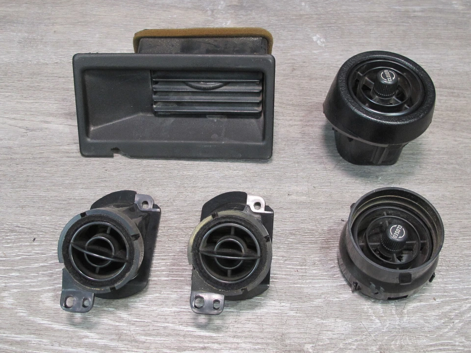 85-89 TOYOTA MR2 AW15 JUEGO DE 5 SALPICADEROS IZQUIERDO DERECHO CENTRO E INFERIOR VENTILACIÓN MOLDURA OEM Foto 1 de 4