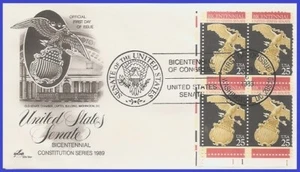 USA5 #2413 U/A ARTCRAFT FDC PB4  United States Senate - Picture 1 of 1