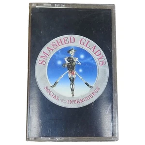 Smashed Gladys Social Intercourse Cassette Tape Elektra Records Vintage 1988 - Picture 1 of 6