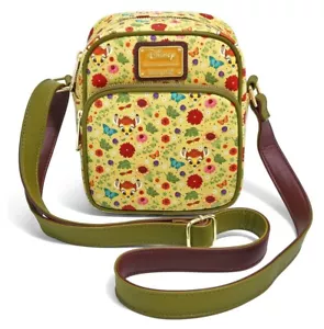 Loungefly Disney Bambi Floral Portrait Allover Print Crossbody Bag - New, With T - Bild 1 von 3
