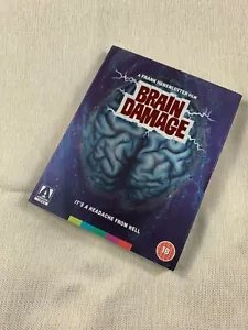 BRAIN DAMAGE ( 2-DISC SET)WITH RARE SLIPCOVER ARROW VIDEO , NEW/SEALED - Picture 1 of 3