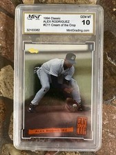1994 Classic Cream of the Crop #C11 Alex Rodriguez Seattle Mariners AROD Mint 10
