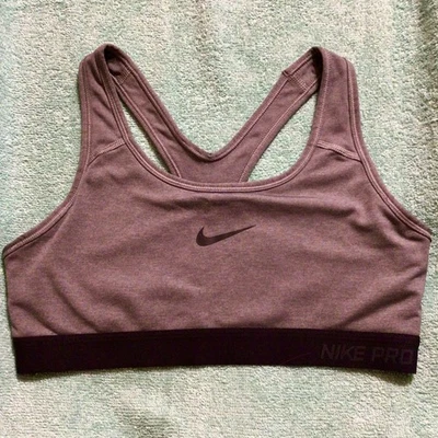 Sutiã esportivo de suporte médio Nike Dri Fit corrida atlética ioga SWOOSH racerback - Imagem 1 de 4