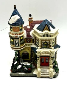 Lemax Caddington Casa Vittoriana Illuminata Villaggio Edificio Testato Funzionante - LEGGI - Foto 1 di 15