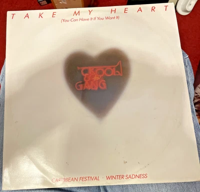 KOOL AND THE GANG - TAKE MY HEART  12" SINGLE ON DELITE DEX6  RECORDS  1981 - Image 1 of 4