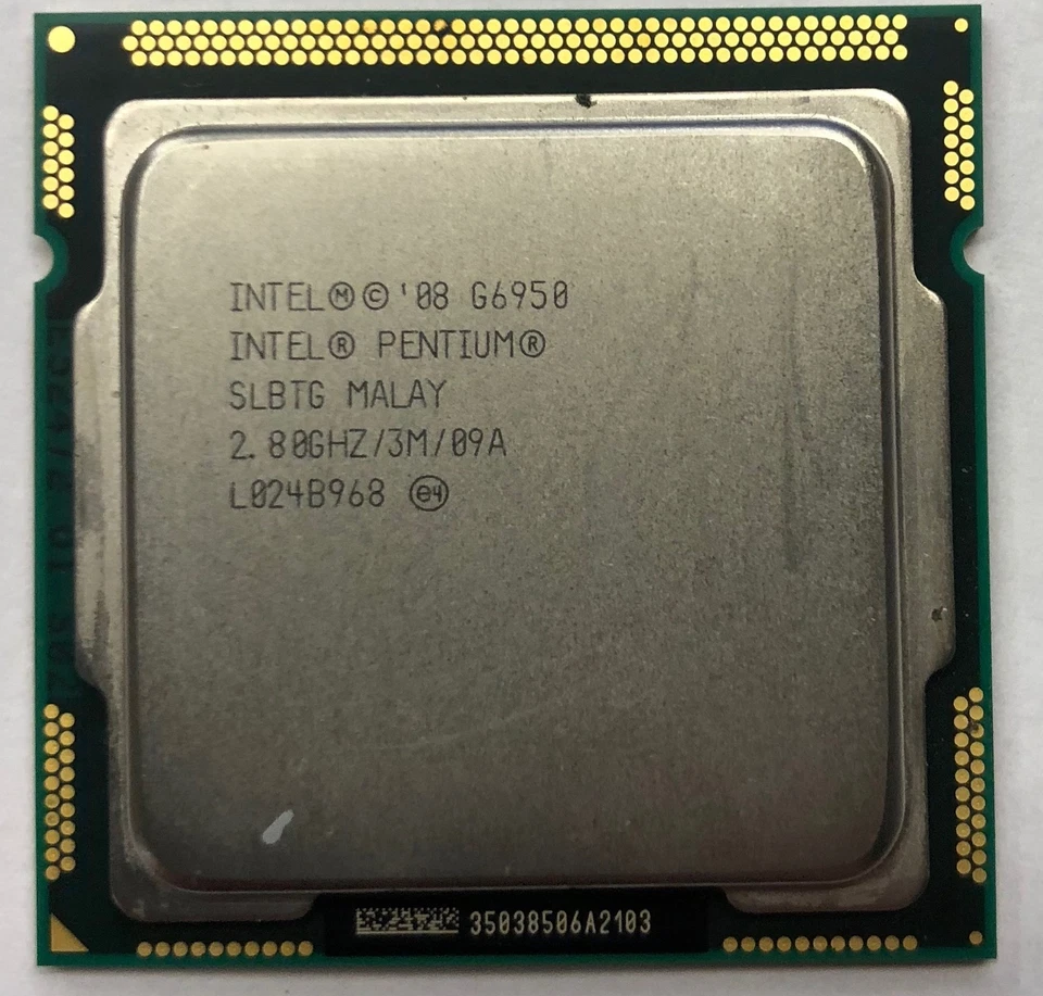 Intel Pentium G6950 Desktop CPU Processor- SLBTG - Image 1 of 1