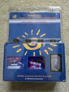 Sunbeam RHK-BA Rheobus 5,25" Bay 4 Kanal 20W Lüfter/Neon Controller Panel (schwarz) - Bild 1 von 6