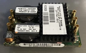 Convertidor de fuente de alimentación HP 371754-001 BL20p BL25p G3 348777-010 - Imagen 1 de 3