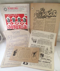 1930er-60er MAGISCHE NEWSLETTER & PREISBLÄTTER DER DRACHE GOODLIFFE ABRAKADABRA - Bild 1 von 11