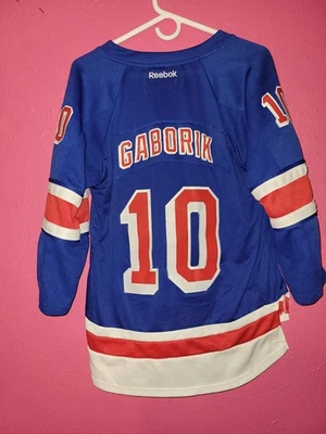 Camiseta deportiva juvenil LG/XL New York Rangers GABORIK #10 NHL Foto 1 de 4