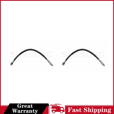 Sunsong Front Brake Line Brake Hose 2x for 1974 till 1978 Ford Mustang II - Image 1 of 4