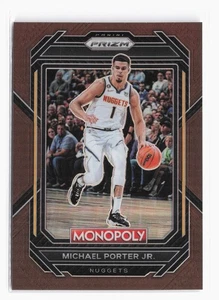 2022-23 Panini Prizm Monopoly Brown #24 Michael Porter Jr. #/249 Denver Nuggets - Bild 1 von 2