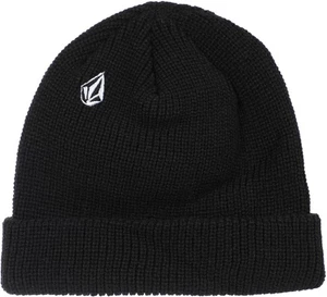 Volcom Mens Full Stone Cuffed Knit Beanie Hat Black O/S  - Picture 1 of 2