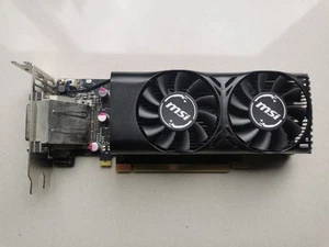 MSI NVIDIA GTX 1050 Ti LOW PROFILE 4GB GDDR5 GRAPHICS CARD HDMI/DP/DVI 1050ti - Picture 1 of 3
