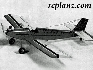 R/C AIRPLANE PLANS & PATTERNS: Touchdown 42" Wingspan - Low Wing 3ch Sport Model - Picture 1 of 2