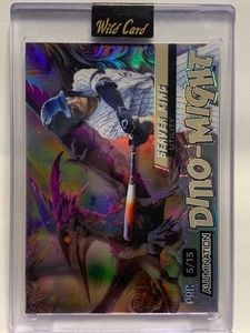 Seaver King 2024 Wild Card Alumination DINO-MIGHT #DMTRI2-SK Serial Number #5/15 - Picture 1 of 2