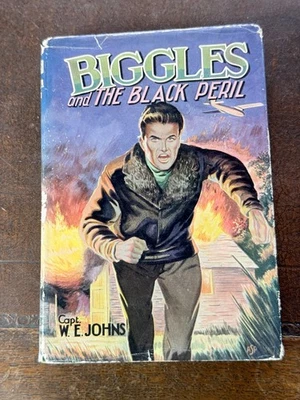 Vintage Biggles Book Biggles and the Black Peril - Image 1 of 4