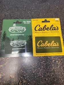 Cabela's, magazzino sportivo valore 100 dollari ciascuno - Foto 1 di 1