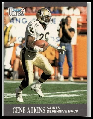 1991 Ultra #205 Gene Atkins - Image 1 of 2