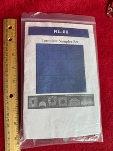 NIP RL-06 Template Sampler Set of 6 Templates for Ruler Work - Picture 1 of 2