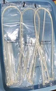 3 packs COROPLAST Zip Tie Sets Heavy Duty Sign Holding straps Pole B3337 Ziptie - Picture 1 of 7