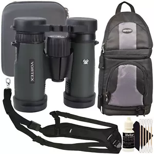 Vortex 10x32 Diamondback HD Binoculars DB-213 with Top Accessories - Picture 1 of 9