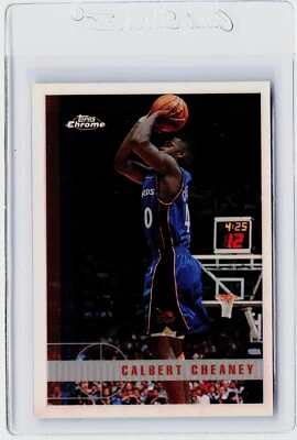 1997-98 TOPPS CHROME REFRACTOR #142 - CALBERT CHEANEY - Image 1 of 2