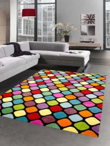 Teppich Design Wohnzimmer Teppich bunt gemustert - Bild 1 von 7