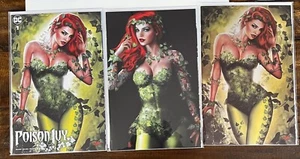 Poison Ivy #1 Exclusive Nathan Szerdy Trade/Virgin/Foil Variant Set NM - Picture 1 of 4