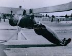1952 Heloyd Buch Silva Brazilian Olympic Pole Vaulter Chin-Ups Sports Photo 7X9