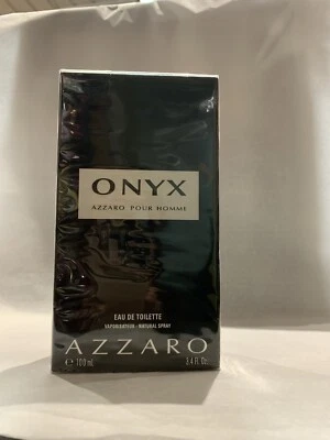 Onyx por Azzaro 3,4 OZ eau de parfum spray sellado raro - última botella Foto 1 de 2