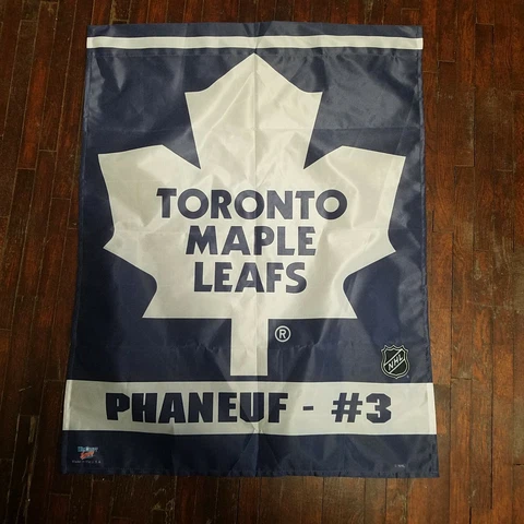 TORONTO MAPLE LEAFS #3 Phaneuf 36X28 NHL Yard FLAG BANNER Cover