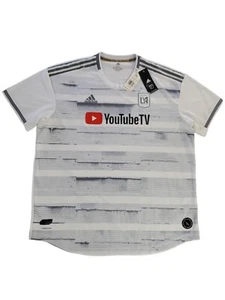 Adidas MLS LAFC White Soccer Authentic Jersey Men's Size 2XL New - Picture 1 of 11