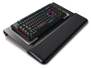 Haonon Acryl geneigte Tastatur Erhöhung Ständer und Halter mit Handgelenk Arm Unterstützung Neu im Karton - Bild 1 von 5