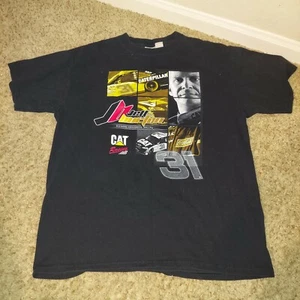 NASCAR Cat Racing Shirt Jeff Burton RCR Chase Authentics Size Men's XL  - Picture 1 of 6